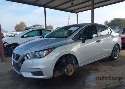 2020 Nissan Versa S Xtronic Cvt from USA, damaged, VIN 3N1CN8DV4LL809658